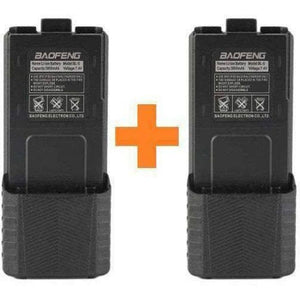 2x Baofeng BL-5L Extended Size High Power 3800 mAh Li-ion Pack Baofeng Accessories BAOFENG   