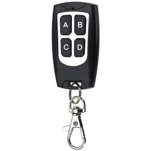 TECHOMAN 12V 4 Channel 433Mhz Wireless Remote Control Switch with 1 Transmitter Remote Controls TECHOMAN   