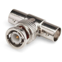 Load image into Gallery viewer, TECHOMAN BNC T-Piece 2x BNC Female 1 x BNC Male Joiner / Connector RF Adapter TECHOMAN   
