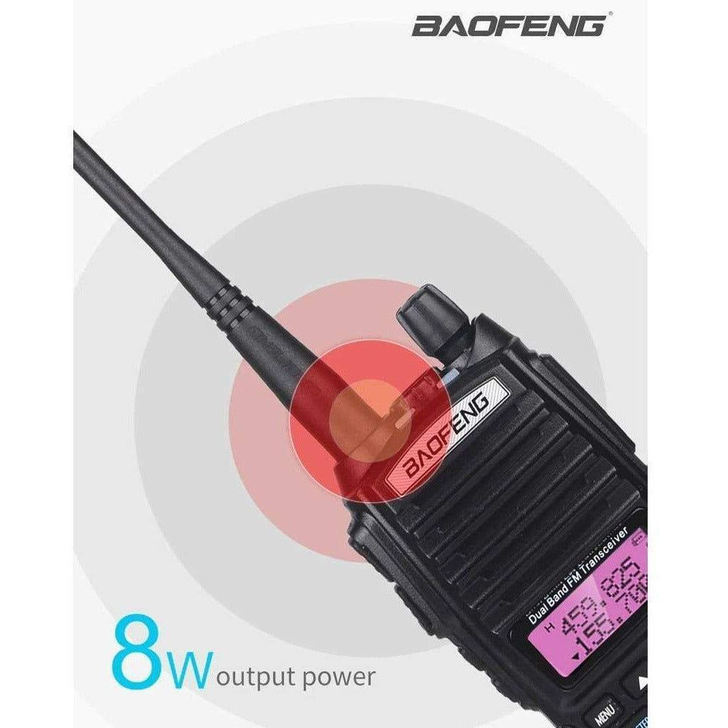 Baofeng UV-82 WATT Ham Walkie Talkie Dual VHF  UHF – Techoman  Electronics Ltd