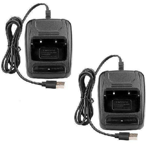 2x Baofeng USB Chargers for BF-888s and BF-5C Two Way Radios Baofeng Accessories BAOFENG   