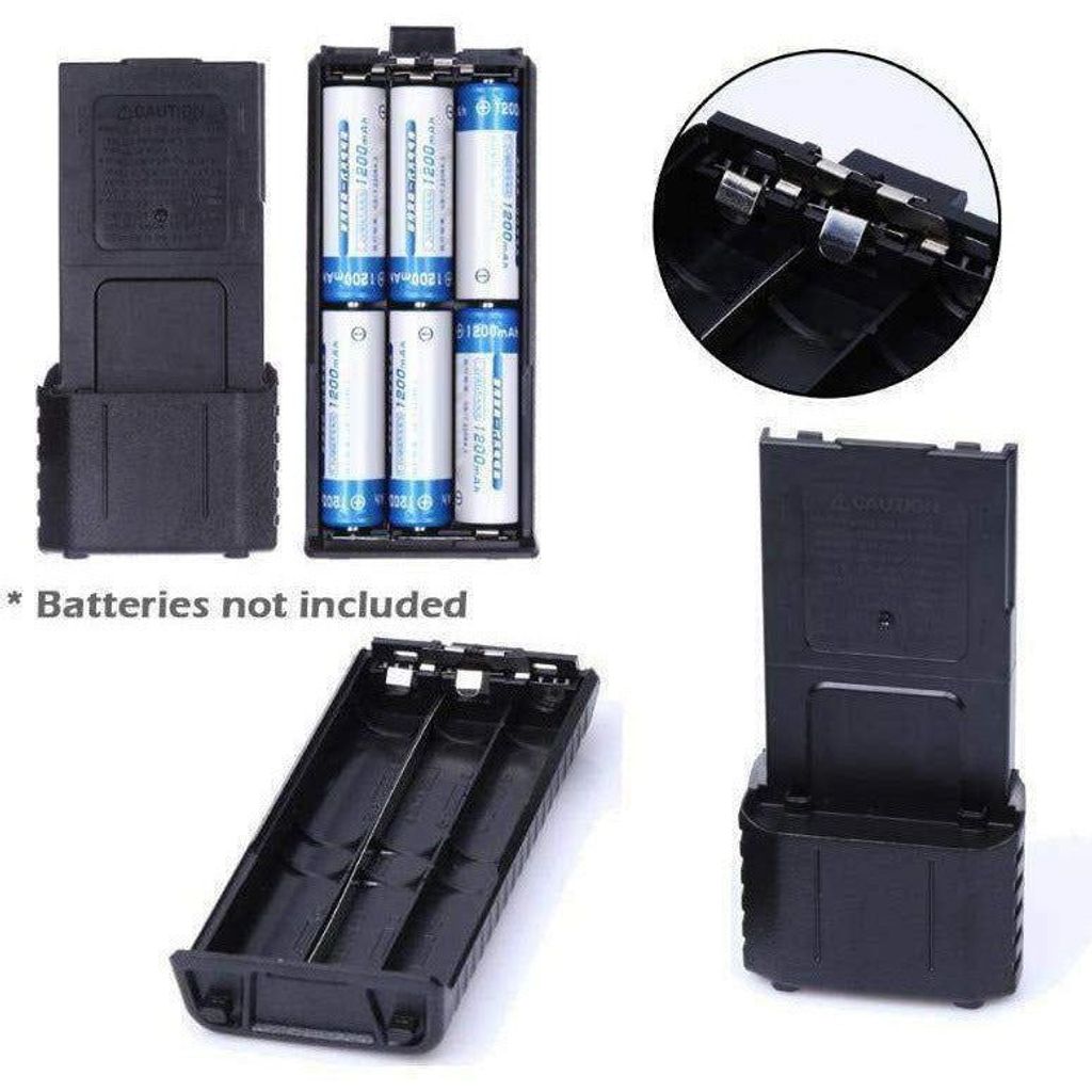 BAOFENG UV-5R Extended BL-5L Size AA Battery High Power Battery Case Baofeng Batteries BAOFENG   