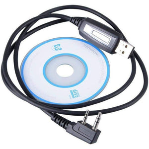 Baofeng Radio Programming USB Cable for UV-5R with Software CD Programming Cables BAOFENG   