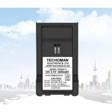 Load image into Gallery viewer, TECHOMAN TM-9C 1800 mAh Lithium-ion Battery Pack Communication Radio Accessories TECHOMAN   
