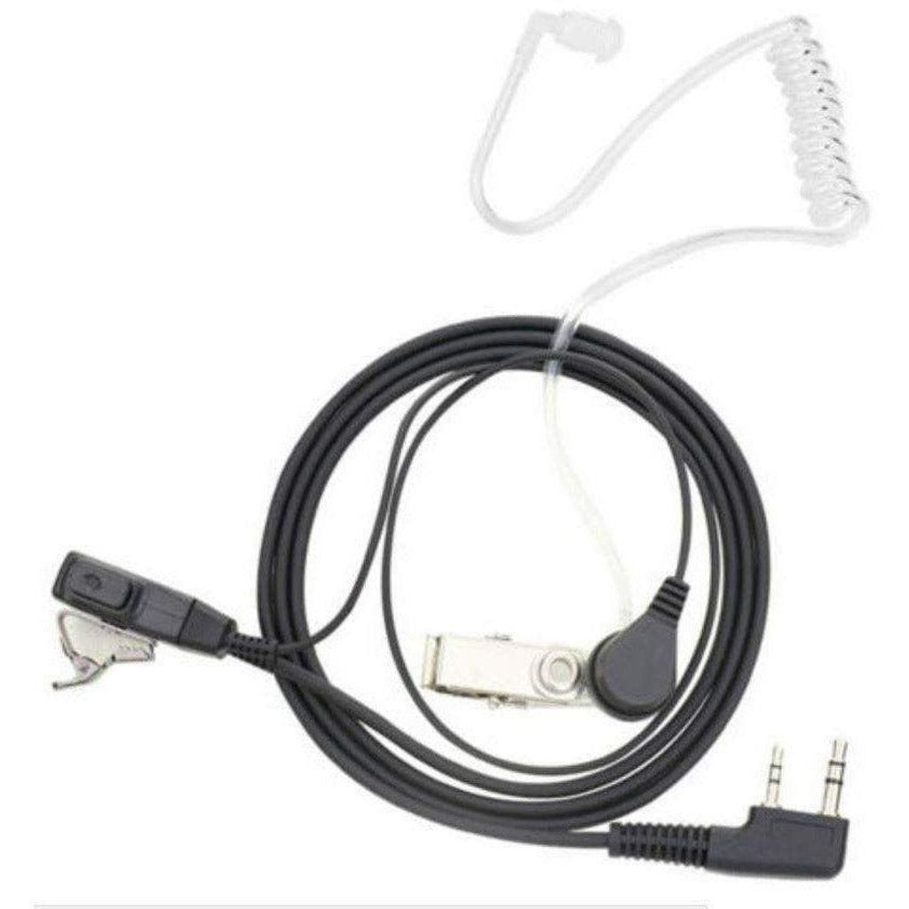 HYT Acoustic 2-Pin Headset Earpiece / Microphone for HYT Radios Communication Radio Accessories TECHOMAN   