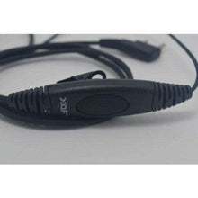 Load image into Gallery viewer, TECHOMAN 2-Pin Tactical Earphone / Boom Microphone for Baofeng, Kenwood &amp; Unicom Radios Baofeng Accessories TECHOMAN   
