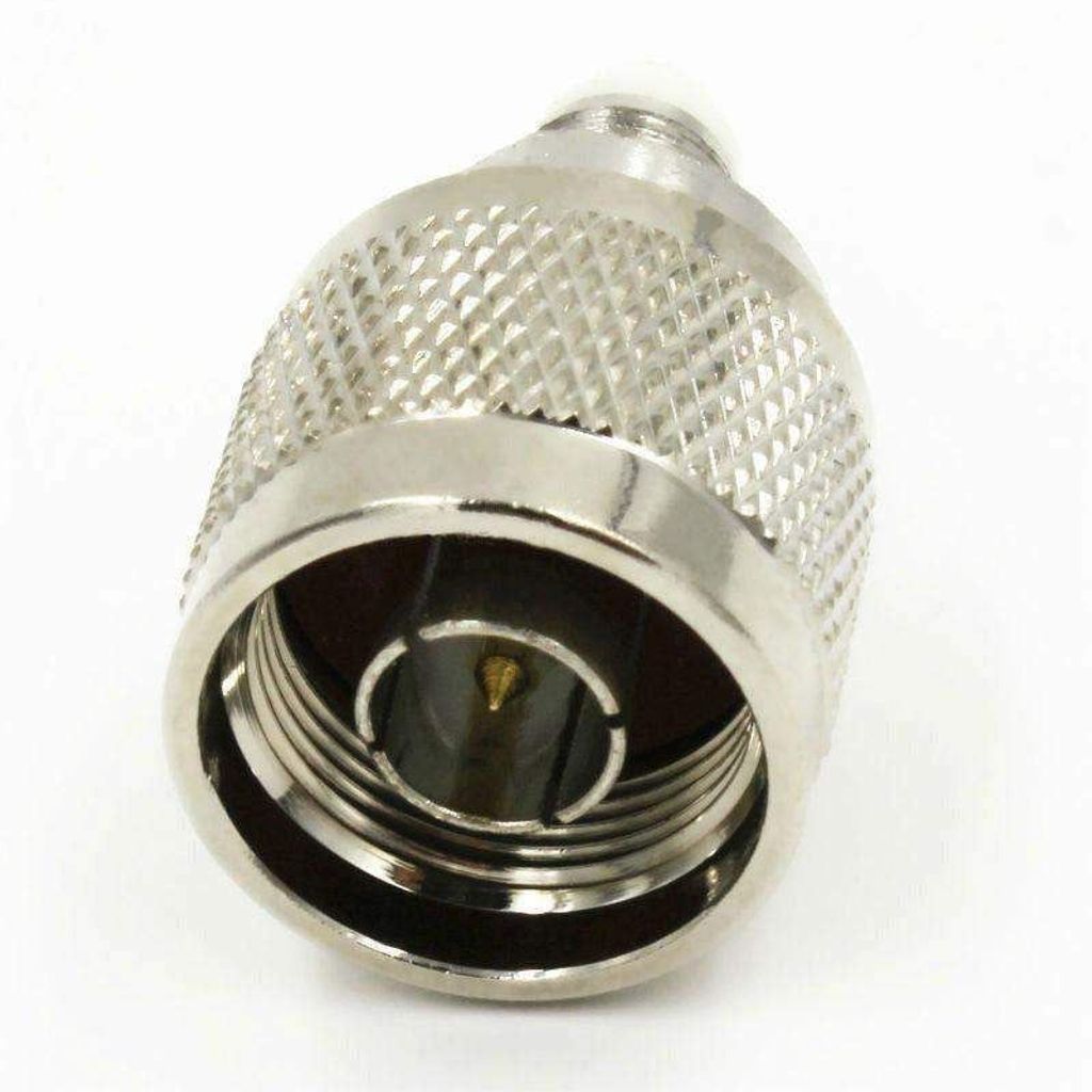TECHOMAN FME Female Socket to N-Type Male Plug Joiner / Connector / Ad