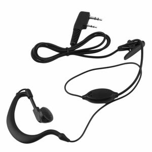 2x Baofeng 2-Pin Headset Earpiece / Microphones for Baofeng Radios Baofeng Accessories TECHOMAN   