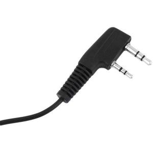 2x Baofeng 2-Pin Headset Earpiece / Microphones for Baofeng Radios Baofeng Accessories TECHOMAN   