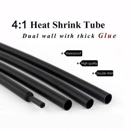 TECHOMAN Heatshrink Tubing with Glue Lining 4:1 - 16mm Diameter 1.22 Metres Antenna Patch Cables TECHOMAN   