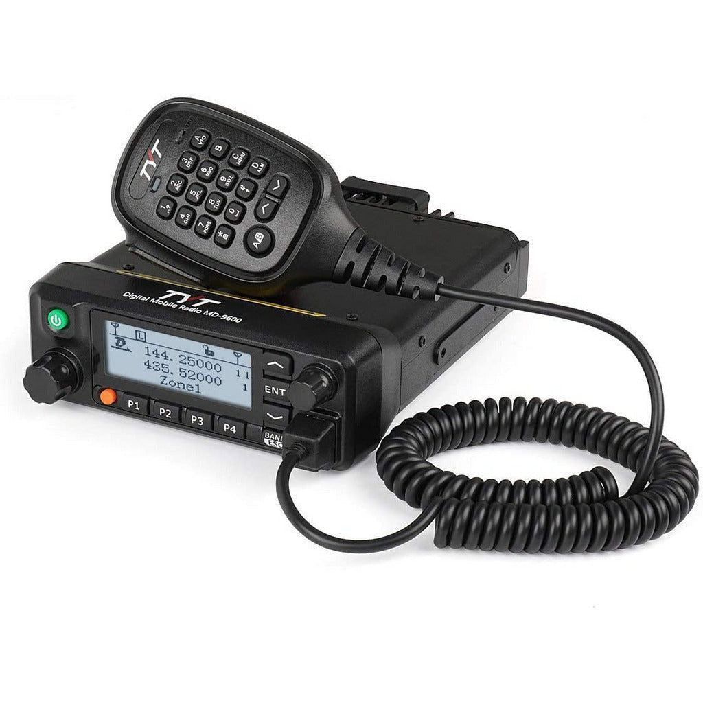 TYT MD-9600 DMR Ham Mobile Dual VHF & UHF with Program Cable and GPS Amateur Radio Transceivers TYT   