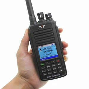TYT MD-390 DMR Ham Walkie Talkie Dual VHF & UHF with Program Cable and GPS Amateur Radio Transceivers TYT   