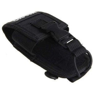 4x TECHOMAN TM-9C Walkie Talkie Belt Pouch Covers - Black Baofeng Accessories TECHOMAN   