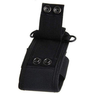 6x TECHOMAN Walkie Talkie Belt Pouch Covers - Black Baofeng Accessories TECHOMAN   