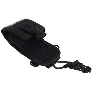 4x TECHOMAN TM-9C Walkie Talkie Belt Pouch Covers - Black Baofeng Accessories TECHOMAN   