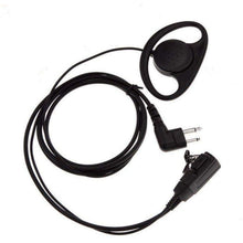 Load image into Gallery viewer, D Shape Earpiece / Microphone for Motorola Radios Communication Radio Accessories TECHOMAN   
