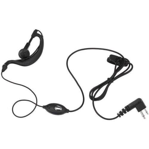TECHOMAN 2-Pin Headset Earpiece / Microphone for Motorola Radios Communication Radio Accessories TECHOMAN   