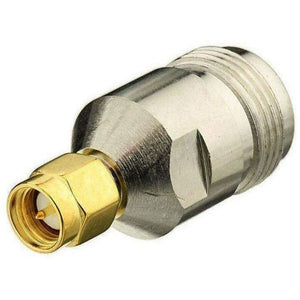 TECHOMAN N Type Female Socket to SMA Male Plug Joiner / Connector / Adaptor RF Adapter TECHOMAN   