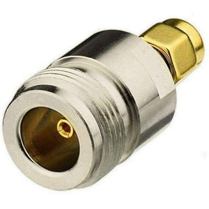 N Type Female Socket to SMA Male Plug Joiner / Connector / Adaptor RF Adapter TECHOMAN   