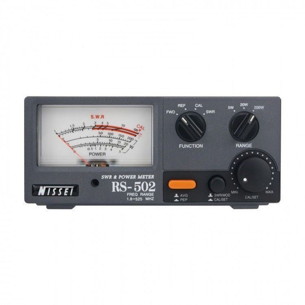 Rf Test Meter NISSEI RS-502 Analog Radio SWR / RF Test Meter HF ~ VHF ~ UHF 1.8 to 5