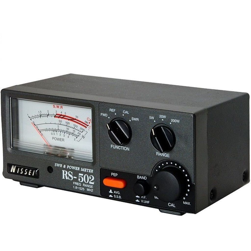 Rf Test Meter NISSEI RS-502 Analog Radio SWR / RF Test Meter HF ~ VHF ~ UHF 1.8 to 5