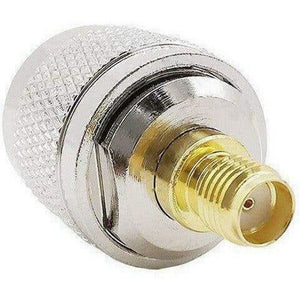 N Type Male Plug to SMA Female Socket Joiner / Connector / Adaptor RF Adapter TECHOMAN   