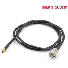 Load image into Gallery viewer, TECHOMAN Antenna Patch Cable with PL259 and SMA Male for Radio - 1 Metre Cable Antenna Patch Cables TECHOMAN   
