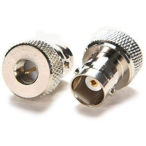 BNC Female Socket to SMA Male Plug Joiner / Connector / Adaptor RF Adapter TECHOMAN   