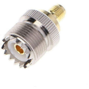 SO239 Female Socket to SMA Female Socket Joiner / Connector / Adaptor RF Adapter TECHOMAN   