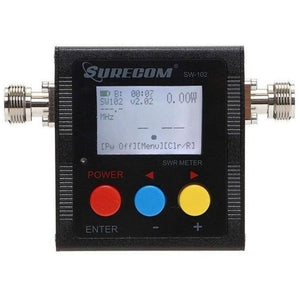 SURECOM VSWR, SWR, Power & Frequency Meter VHF~UHF 125-525mhz with N Sockets Antenna SWR Meter SURECOM   