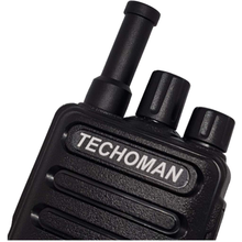 Load image into Gallery viewer, TECHOMAN TM-9C Handheld - Black SMA-F UHF Short Antenna Antenna Handheld TECHOMAN   
