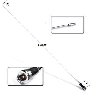 TECHOMAN VHF Stainless Steel  Radio Antenna TM-101U Tuneable Antenna  TECHOMAN   