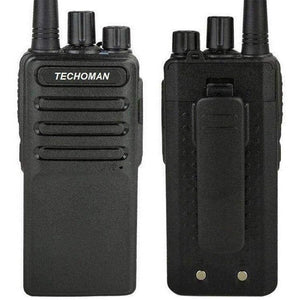 3x TECHOMAN TM-9C 2 WATT UHF PRS CB Walkie Talkies - 16 Channels UHF PRS Hand Helds TECHOMAN   