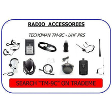 Load image into Gallery viewer, TECHOMAN TM-9C 2 WATT UHF PRS CB Walkie Talkie - 16 Channels UHF PRS Hand Helds TECHOMAN   
