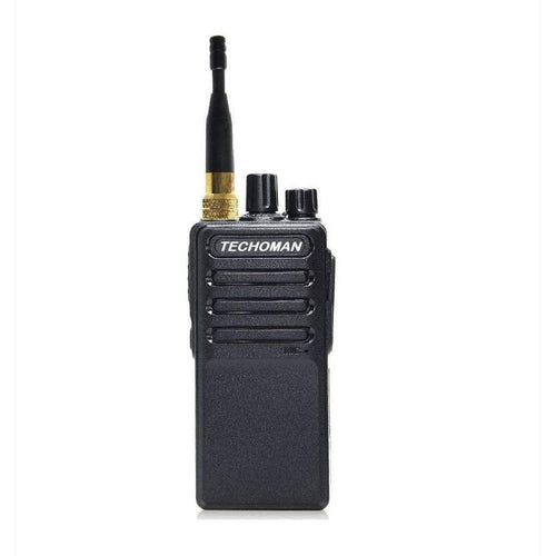 TECHOMAN TM-9C Handheld - Black SMA-F UHF PRS Tuned Short Antenna Antenna Handheld TECHOMAN   