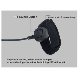 Baofeng BF-5C Cycling Throat Microphone / Acoustic Earpiece Communication Radio Accessories BAOFENG   
