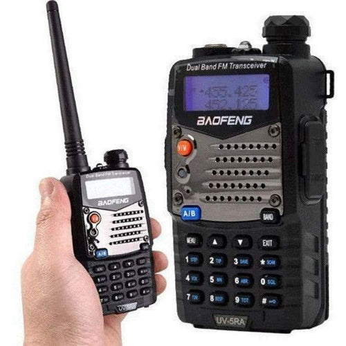Baofeng UV-5RA 5W Ham Hand Held Walkie Talkie Dual VHF & UHF + Program Cable Amateur Radio Transceivers BAOFENG   