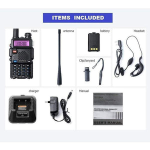 Baofeng UV-5R 5W Ham Walkie Talkie Dual VHF & UHF Amateur Radio Transceivers BAOFENG   