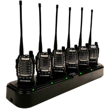 Load image into Gallery viewer, 12x Baofeng UV-81C 5 WATT PRS Walkie Talkies -  80 Channels &amp; 2x 6-way Chargers UHF PRS Hand Helds BAOFENG   
