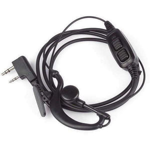 Baofeng 2-Pin Headset Earpiece / Microphone for Baofeng Dual PTT UV-82 Radios Communication Radio Accessories BAOFENG   