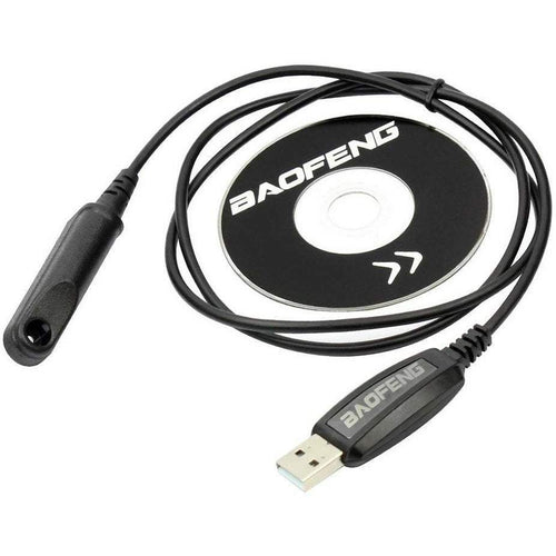 Baofeng UV-9R Radio Programming USB Cable with Software CD Programming Cables BAOFENG   