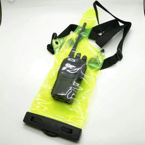 TECHOMAN Waterproof Bag Cover for Handhelds / Walkie Talkies - Fluro Colour Waterproof Bags TECHOMAN   