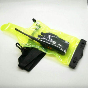 TECHOMAN 6x Waterproof Bag Cover for Handhelds / Walkie Talkies - Fluro Colour Waterproof Bags TECHOMAN   