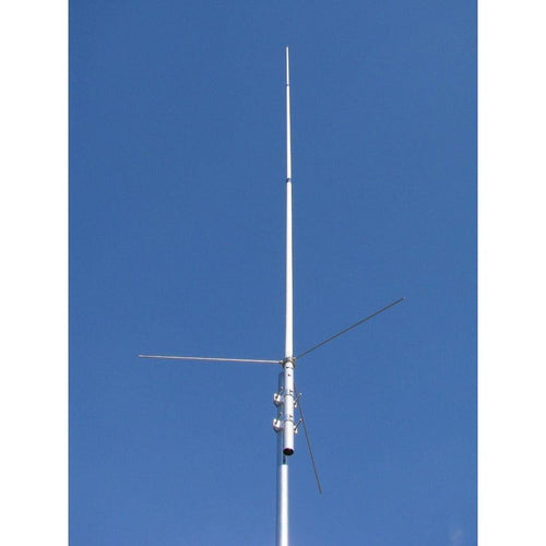 TECHOMAN VHF Base Station Tuneable 136 TO 174 MHz High Gain 6.7dBi Fibreglass Antenna Antenna Base Station TECHOMAN   
