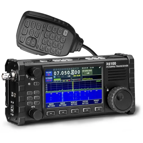 XIEGU X6100 Amateur Radio HF Transceiver 10 Watts HF to 50 MHz Band Amateur Radio Transceivers XIEGU   