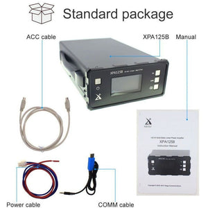 XIEGU XPA125B 100 Watt HF to 54 MHz Linear Power Amplifier with Antenna Tuner Amateur Radio Transceivers XIEGU   