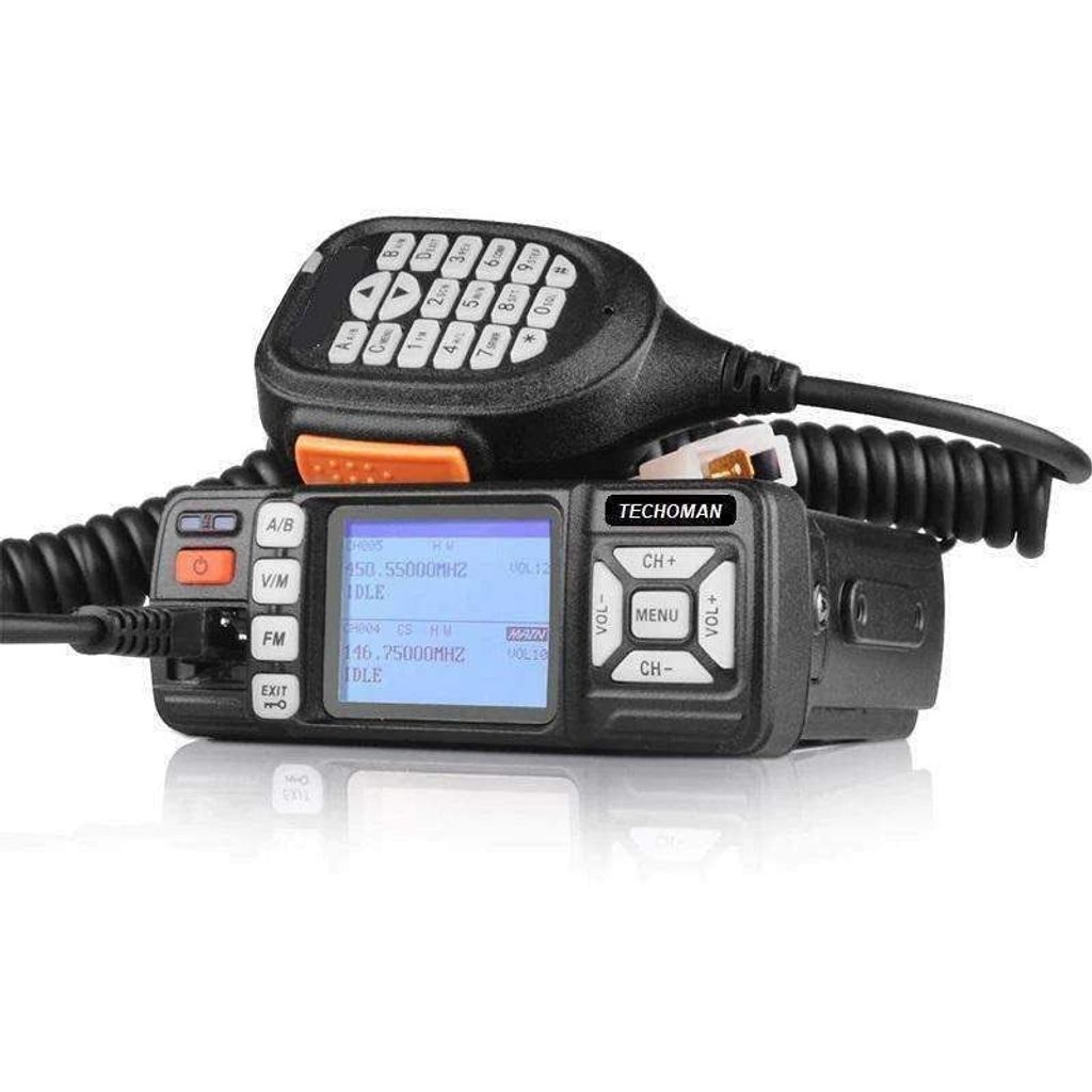 AnyTone AT-779UV Mini Size Dual Band Transceiver Mobile Radio VHF UHF Way Radio Car Tranceiver - 2
